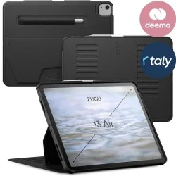 Zogo Protective Case for iPad Air 13-inch and iPad Pro 12.9-inch (3rd/4th Generation 2018–2020, 1st/2nd Generation) – Black